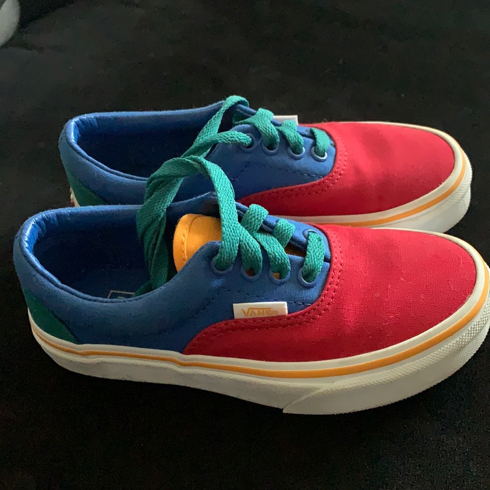 Vans multi-colored kids shoe